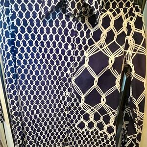 Geometric Patterned Shirt - Tailor- made in Italy